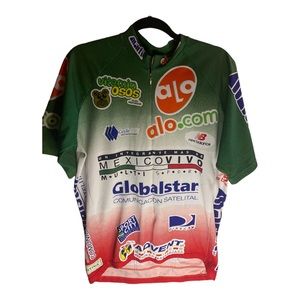 Mens Cycling Jersey Short Sleeve Bike‎ Top Breathable XL 24’ X 26’/30 rear. EUC